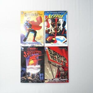 Lot of 4 Superman Tomorrow Action‎ Comics V1 Doom Death Red Son Graphic Novels